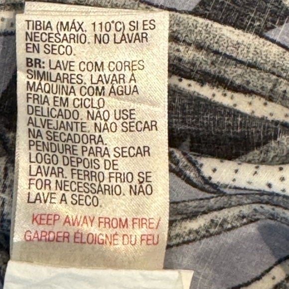 Men’s Quicksilver Tropical/ Hawaiian Button Down Short Sleeve Shirt: XL - Picture 5 of 6